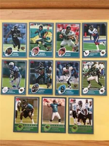 2003 Topps Collection Jacksonville Jaguars Team Set 11 Cards Silver Letter - Picture 1 of 1