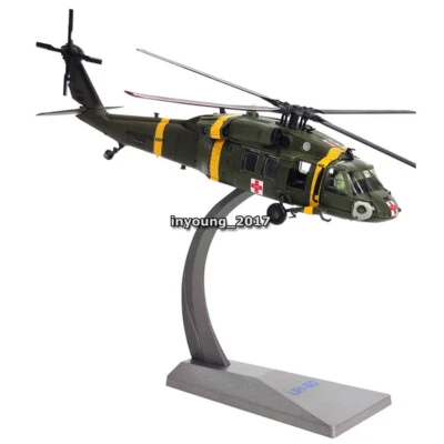 1/72 Scale Sikorsky UH-60 Black Hawk Helicopter Model Diecast Airplane Model - Image 1 of 4
