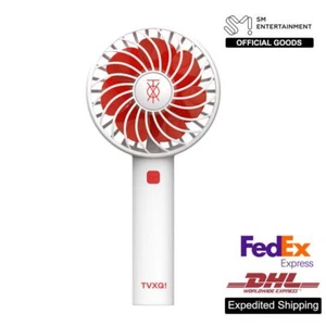 TVXQ! SM Official Goods Rechargeable Fan Air Cooler Mini Operated Hand Held - Bild 1 von 1