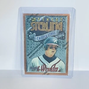 Topps Finest Chipper Jones #16 1996 - Imagen 1 de 2