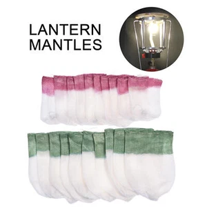20~80 Pcs U-Shape Propane Lantern Mantles Gas Lantern Light for Outdoor Camping - Picture 1 of 18