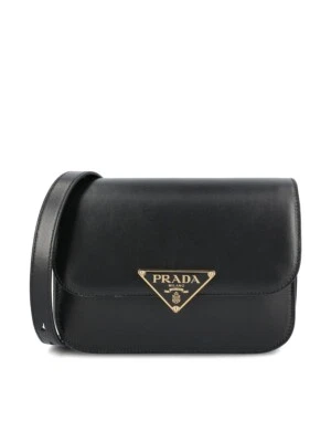 PRADA Black Leather Shoulder Bag New And Authentic - Image 1 of 3
