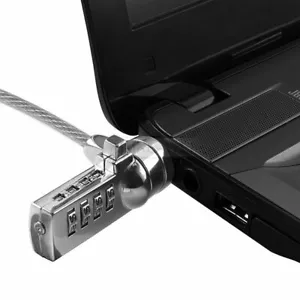 Cerradura de portátil para portátil Kensington Lock ordenador portátil PC cerradura de seguridad nueva - Imagen 1 de 8