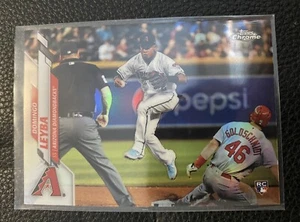 2020 Topps Domingo Leyba Chrome Refractor #10 Diamondbacks - Picture 1 of 2