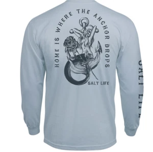 Mens Salt Life The Temptress Graphic Long Sleeve T-Shirt - 2XL/XL/Large - NWT - Picture 1 of 4