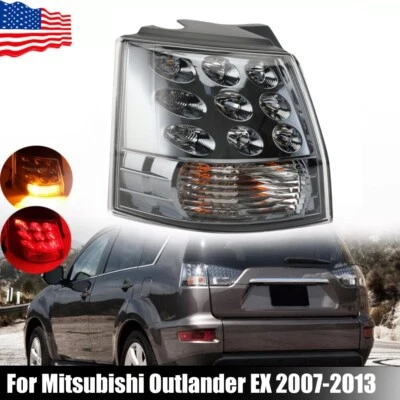 Luz trasera lateral izquierda para conductor de luces de freno Mitsubishi Outlander EX 2007-13 Foto 1 de 4
