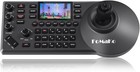 FoMaKo PTZ Controller PoE 3" LCD Screen Preview 4D Joystick PTZ Camera Controlle