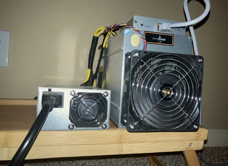 *Antminer L3+ with Power Supply, Miner for Dogecoin & Litecoin *NEW* - Image 1 of 1