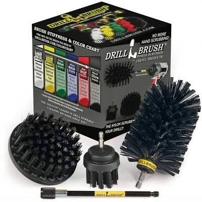 DRILLBRUSH Wire Brush Replacement Drill Brushes - Power Tool Accessories
