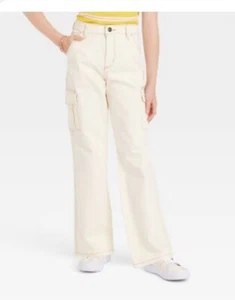 Girls' High-Rise Flare Jeans - Art Class™ Sz 10 - Picture 1 of 3