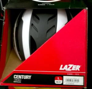 Lazer Century MIPS Helm weiß / schwarz groß 56-61 cm - Bild 1 von 4
