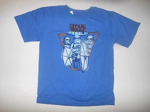 Star wars Rebels Boys Blue Long Sleeve Size-XL 14-16 XXL 18-20 NWT - Picture 1 of 1