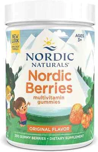 Nordic Naturals Berries Kids Multivitamin Gummies Original Flavour 200 Gummies - Picture 1 of 2