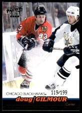 1999-00 PACIFIC EMERALD GREEN /199 Doug Gilmour Chicago Blackhawks #89