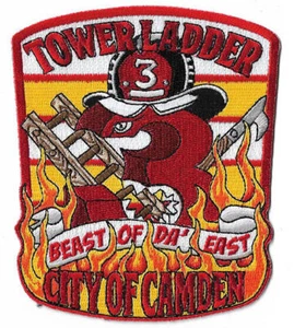 Camden Tower Ladder 3 NEUES DESIGN Beast of Da' East / Fire Patch - Bild 1 von 1