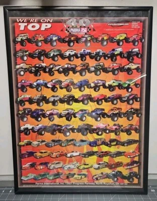 18x24 Rc Parma Framed Poster Rare nice condition 40 years anniversary Poster - Image 1 of 3