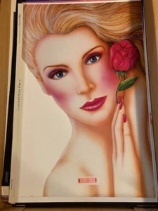 Lot of 6 Used Vintage 1980s Glam display version FLAT Clean Lrg wall posters - Picture 1 of 19