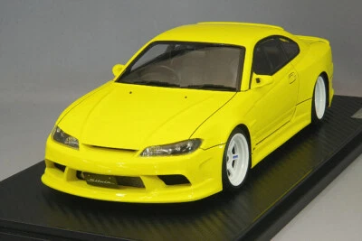 1/18 HPI IG ignition #IG2007 Nissan VERTEX S15 Silvia Yellow - Image 1 of 3