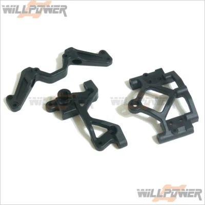 F/R Top Support #22014N (RC-WillPower) HOBAO EPX Semi Truck Hyper GPX4 - Image 1 of 2