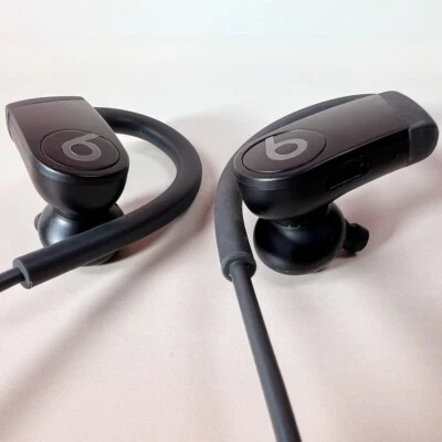 BEATS BY DR. DRE Beats Dr. Dre Powerbeats4 Wireless Bluetooth In Ear Headphones Black Earbuds