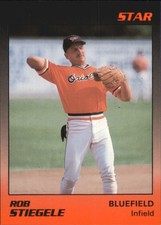 1989 Bluefield Orioles Star #22 Rob Stiegele