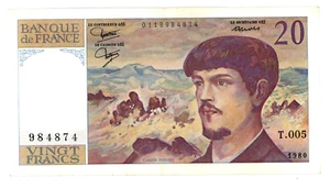 France ... P-151a … 20 Francs … 1980 …  Choice *VF-XF*😀 - Picture 1 of 2