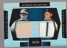 Ted Williams Mickey Mantle UD Ultimate Collection GU Uniforms DJ-MW /50 Yankees