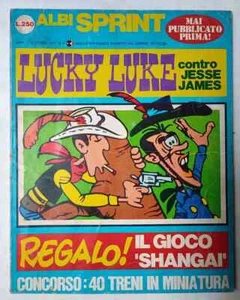 Albi Sprint 5 LUCKY LUKE contro Jesse James 1970 - Picture 1 of 2