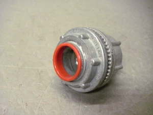 Myers ST2 Straight Threaded Zinc 3/4" Watertight Conduit Connector Hub Fitting - Picture 1 of 4