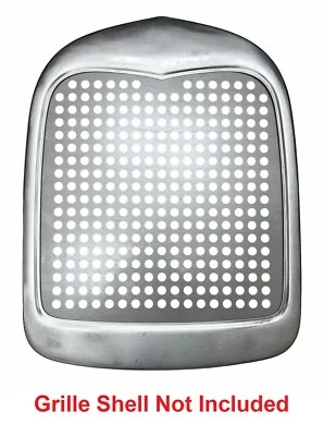 Rejilla de radiador carcasa de acero personalizada inserción agujeros pequeños para Ford Modelo A 1928-1929 Foto 1 de 4