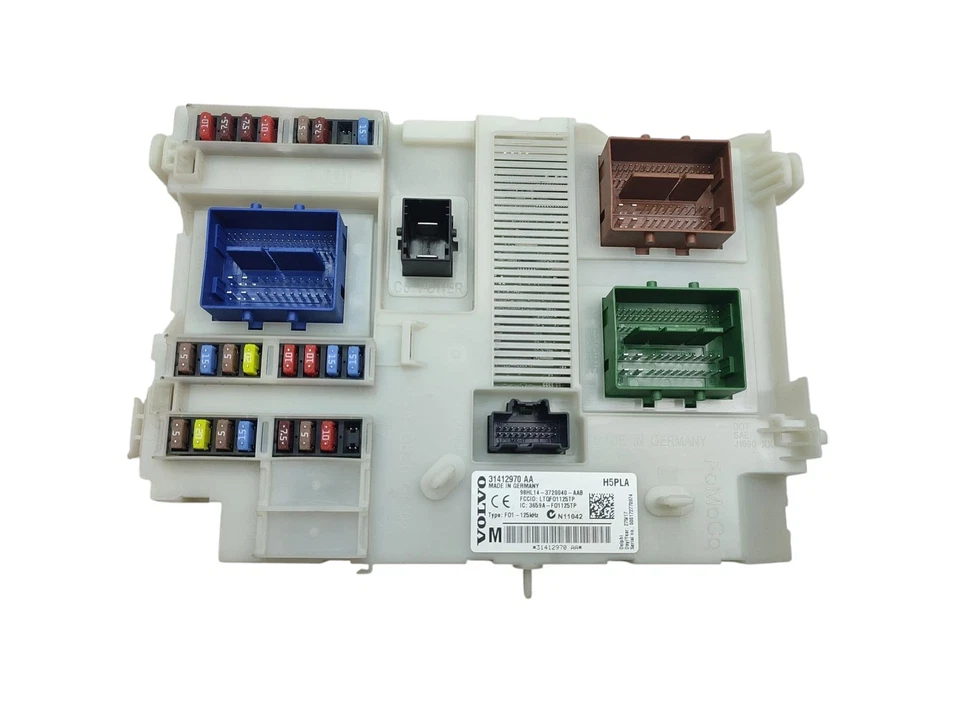 Scatola fusibili centralina BSI centrale elettrica Volvo V60 I 31412970AA - Immagine 1 di 3