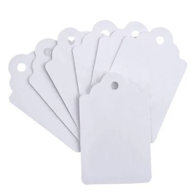	Price Tags Without String 1000pcs White 1.75 x 1.093 Inch	 - Image 1 of 4