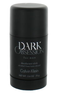 Dark Obsession by Calvin Klein for Men Deodorant Stick 2.6 oz. NEW