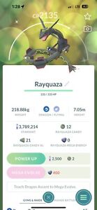 Pokémon Trade GO - Shiny Rayquaza 1 Million Dust Trade
