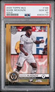 2020 Topps MLS Mark McKenzie PSA 10 Gold /50 - Picture 1 of 2