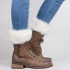 Faux Fur Leg Warmers Winter Warm Leg Warmers for Women Legs Faux Fur Leg Warmers