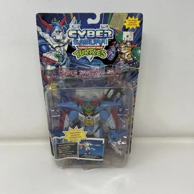 VTG Teenage Mutant Ninja Turtle TMNT Cyber Samurai Raph Raphael Figure New Read - Image 1 of 4