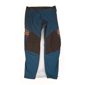 Fox Racing Defend Reno Pant BMX MTB Motocross Pants Blue Men's Size 38 - Picture 1 of 18