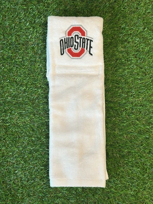 Футбольное полотенце штата Огайо | Выпущенное командой полотенце Buckeyes - Изображение 1 из 3