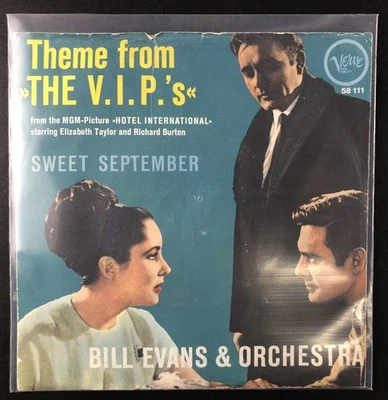 7'' Bill Evans & Orchestra – Theme From The V. I. P. s" (Hotel International) - Bild 1 von 3