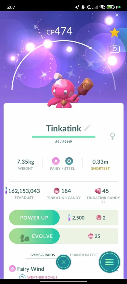 shiny tinkatink trade - Image 1 of 1