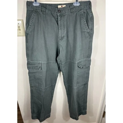 Woolrich Elite Series Tactical Cargo Pants Men's 34x30 Olive Canvas Utility Work - Image 1 of 4