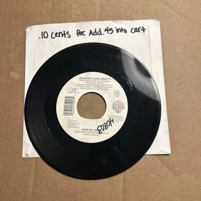 Jennifer Love Hewitt How Do I Deal Jory Eve Try To Say Goodbye Warner Bros 45 - Image 1 of 4