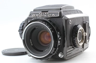 Final Late Model [Near MINT]  Zenza Bronica S2A Film Camera 75mm Lens From JAPAN - Image 1 of 4