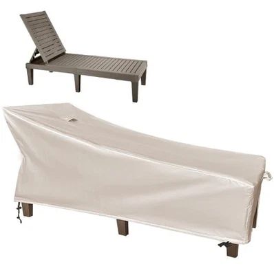 SIHAIAN Patio Lounge Chair Cover Waterproof Outdoor Chaise Lounge Covers UV Resistant...
