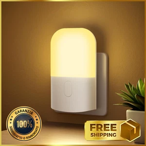 Lampada Notturna LED con Sensore✅ Luce Notte Bambini Casa Luce Bianca Caldo LED✅ - Foto 1 di 9