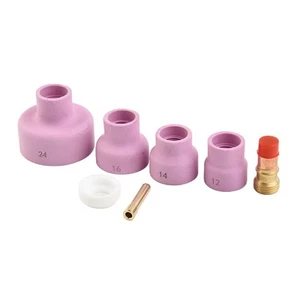 Pro grade Accessories 7Pcs WP17/18/26 TIG Welding Torch Ceramic Cup Set - Picture 1 of 12
