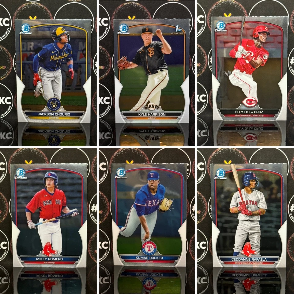 2023 Bowman Chrome Prospects BCP1-150 - You Pick Singles - Complete Your Set - Image 1 of 1