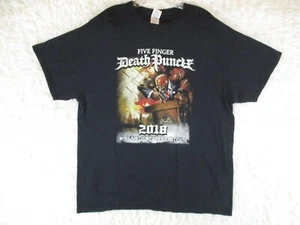 Five Finger Death Punch And Justice For None 2018 Tour Men's Size XL T Shirt - Picture 1 of 12