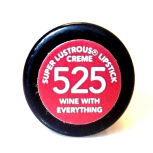 Lápiz labial Revlon Super Lustrous crema 525 vino con todo 0,15 onzas - Imagen 1 de 2